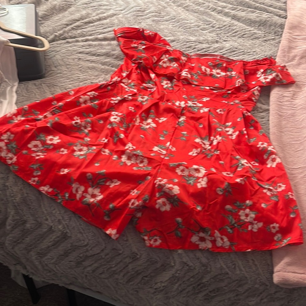 Off shoulder romper